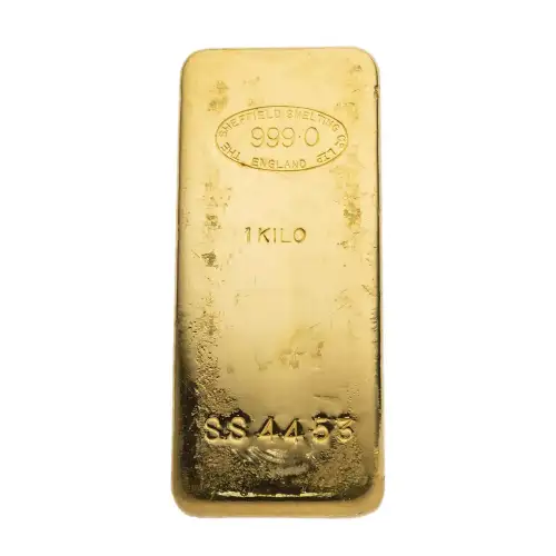 Misc Minted Gold Bar, 1 Kilo .999/.9999 (4)
