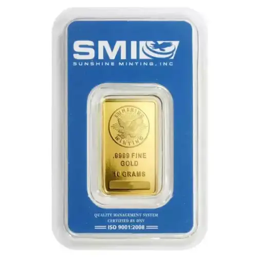 Misc Minted Gold Bar, 10 gram (3)