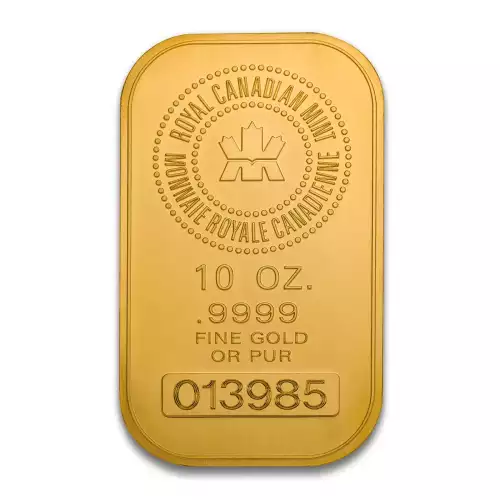 Misc Minted Gold Bar, 10 oz (5)