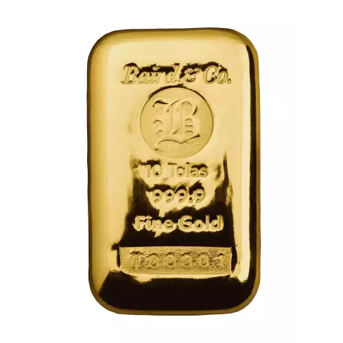 Misc. Minted Gold Bar, 10 Tolas (3)