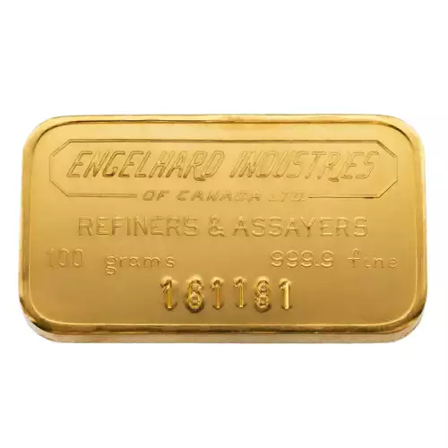 Misc Minted Gold Bar, 100 gram (4)