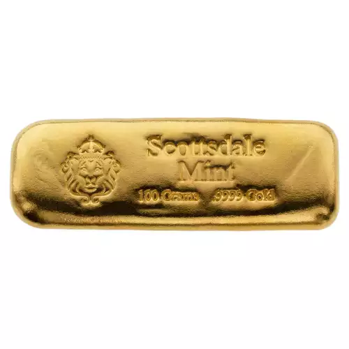 Misc Minted Gold Bar, 100 gram (5)