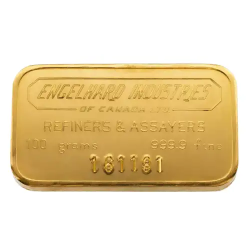 Misc Minted Gold Bar, 100 gram (4)