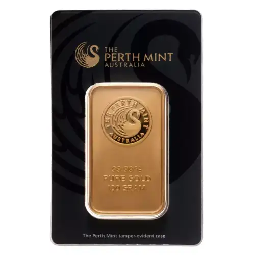 Misc Minted Gold Bar, 100 gram (5)