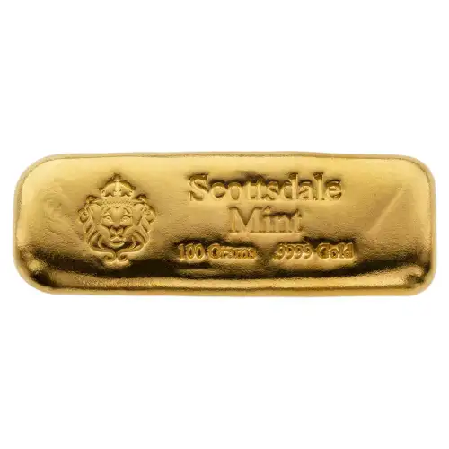 Misc Minted Gold Bar, 100 gram (5)