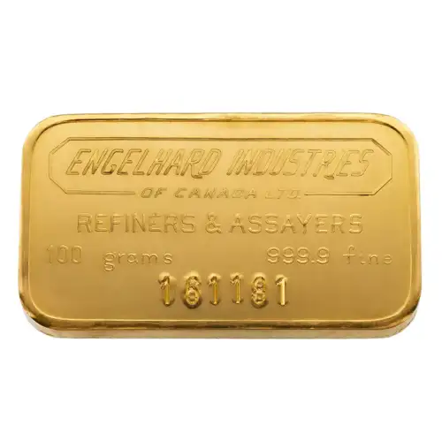Misc Minted Gold Bar, 100 gram (4)