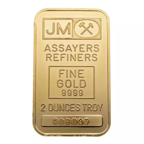 Misc Minted Gold Bar, 2 oz (2)