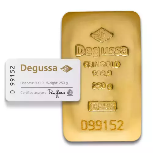 Misc Minted Gold Bar, 250 gram (4)
