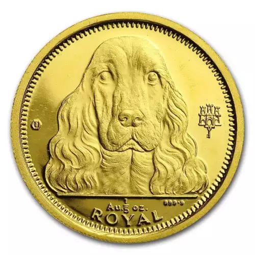 Misc. Minted Gold Coin, 1/5 oz  (2)