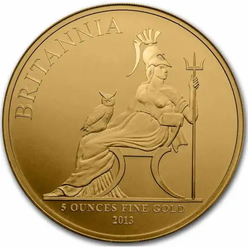 Misc. Minted Gold Coin, 5 oz