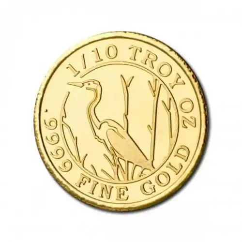 Misc Minted Gold Round, 1/10 oz (2)