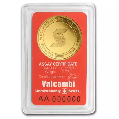Misc Minted Gold Round, 1/2 oz