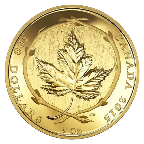 Misc. Minted RCM Gold Coin, 5 oz