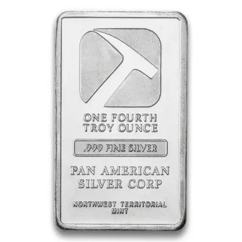 Misc. Minted Silver Bar, 1/4 oz (2)