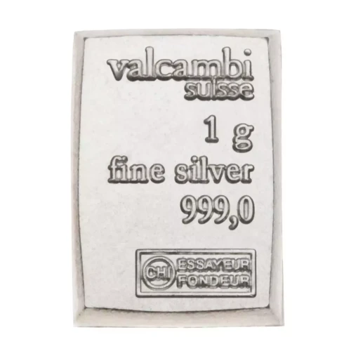 Misc. Minted Silver Bar, 1 gram (2)