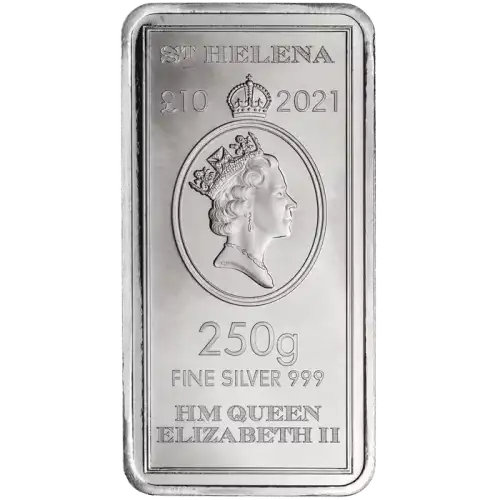 Misc. Minted Silver Bar, 250g, 1/4 Kilo (8.0375 Tr Oz) (4)