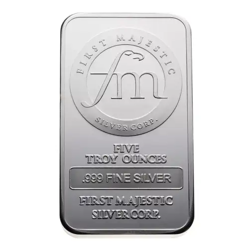 Misc Minted Silver Bar, 5 oz