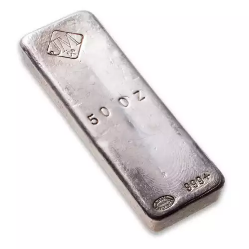 Misc. Minted Silver Bar 50 oz (3)