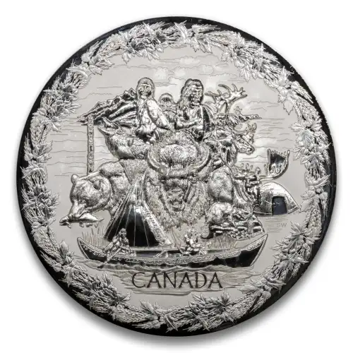 Misc. Minted Silver RCM Coins, 1 Kilogram (6)