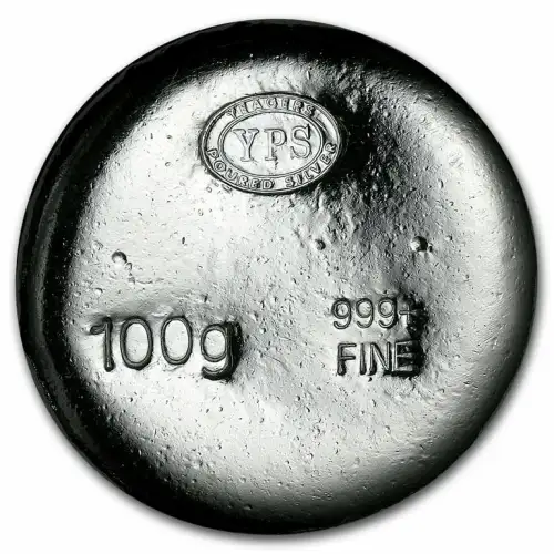 Misc Minted Silver Round, 100g (3.215 Tr Oz) (4)