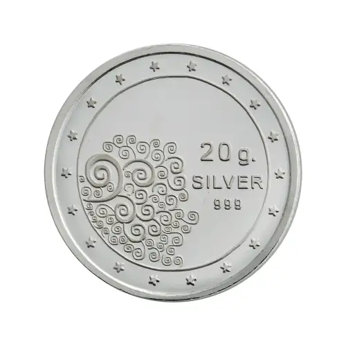 Misc. Minted Silver Round, 20 gram (3)