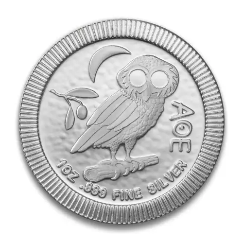 Niue Athenian Owl AOE 1oz Coin - Misc. Dated (2)