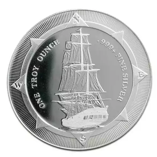 Niue Silver HMS Bounty 1 oz Coin - 2017 (2)