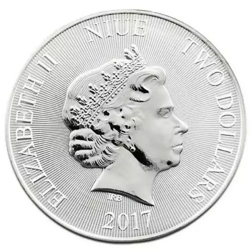 Niue Silver HMS Bounty 1 oz Coin - 2017