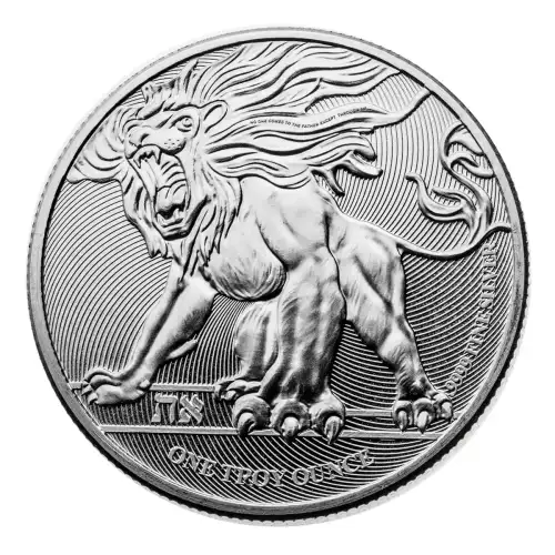 Niue Silver Roaring Lion 1 oz Coin - 2019 (2)