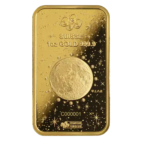 PAMP Gold Bar - Year of the Dragon, 1oz - 2024