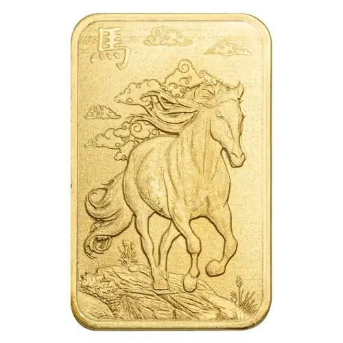 PAMP Suisse 2026 Gold Horse Multi Gram Sheet, 25 x 1 gram