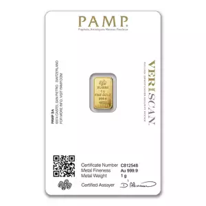 PAMP Suisse Fortuna Gold Bar, 1 gram (4)