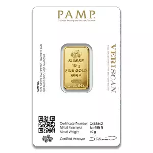 PAMP Suisse Fortuna Gold Bar, 10 gram (4)