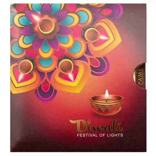 PAMP Suisse Gold MultiGram Sheet - Diwali w/Rangoli Art, 25 x 1 gram (5)