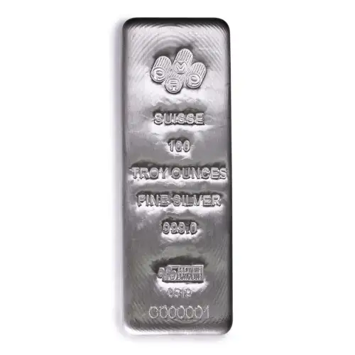 PAMP Suisse Silver Bar - 100 oz (7)