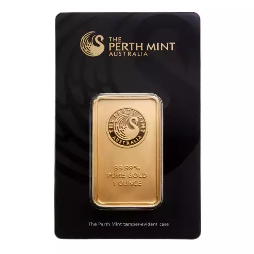 Perth Mint Gold Bar, 1 oz .9999 (3)