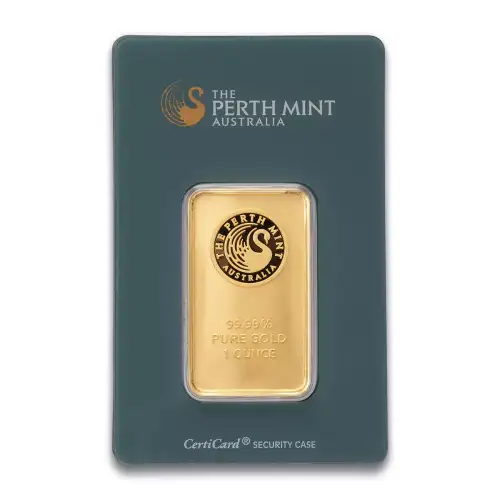 Perth Mint Gold Bar, 1 oz .9999 (5)