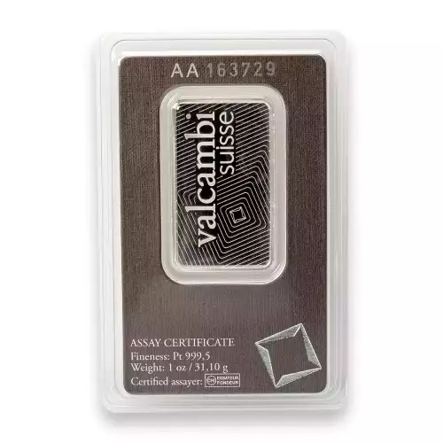 Platinum Bar 1 oz - Misc Minted 