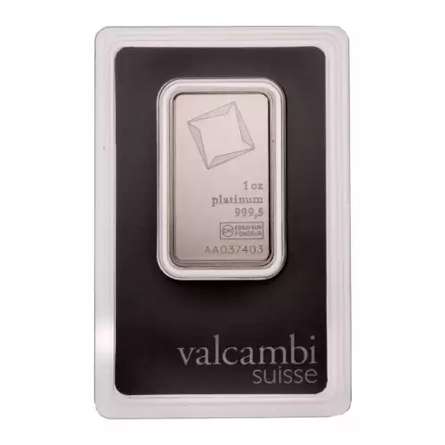 Platinum Bar 1 oz - Valcambi Suisse (4)