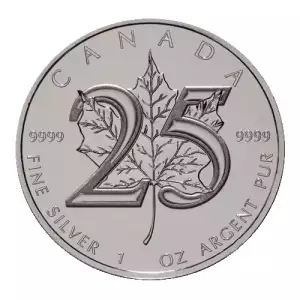 RCM 1 oz Silver 25th Anniversary - 2013