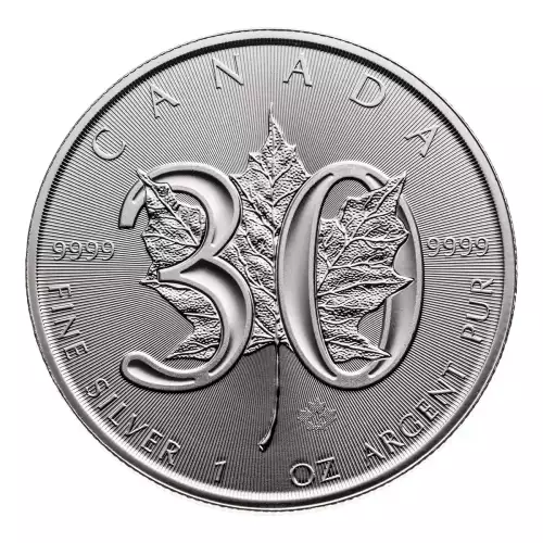 RCM 1 oz Silver 30th Anniversary - 2018 (2)