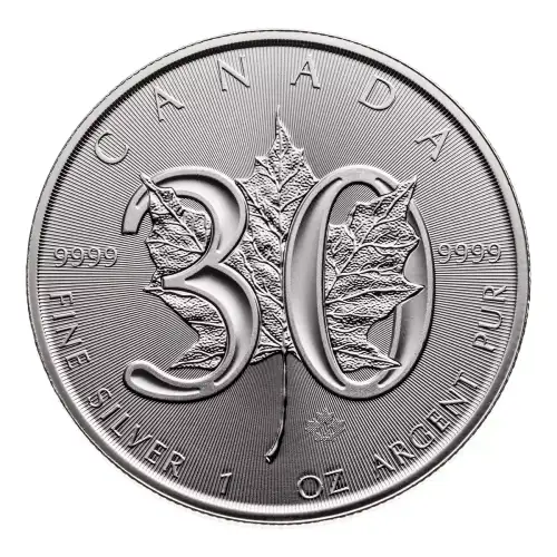 RCM 1 oz Silver 30th Anniversary - 2018 (2)
