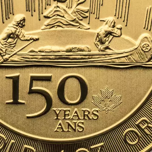 RCM 1oz Gold Canada 150 Voyageur - 2017 (5)