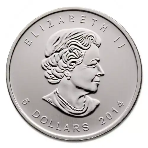 RCM 1oz Silver 5 Blessings Maple Leaf - 2014