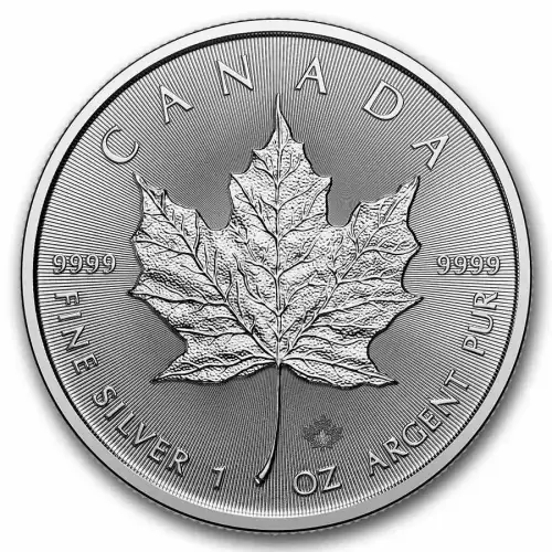 RCM 1oz Silver Canadian Maple Leaf - 2026 (5)