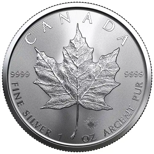 RCM 1oz Silver Canadian Maple Leaf - Backdated (5)