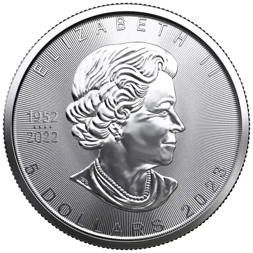 RCM 1oz Silver Canadian Maple Leaf - Backdated (5)