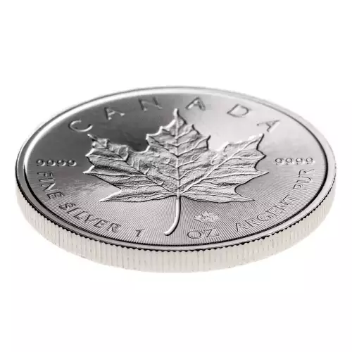 RCM 1oz Silver Maple Leaf Double Incused - Misc. Dated