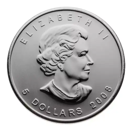 RCM 1oz Silver Maple Leaf Inukshuk - 2008 (2)
