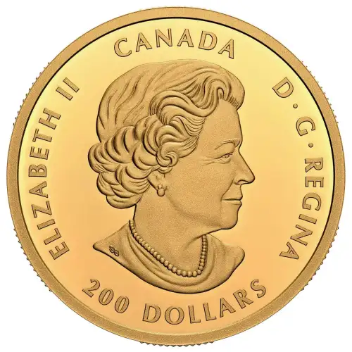 RCM $200 Peace Dollar Gold Coin (.99999), 1.066oz - 2022 (2)
